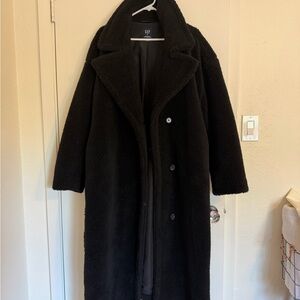 GAP Women's Black Teddy Jacket